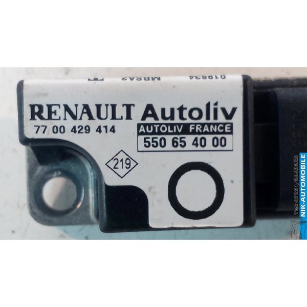 Renault Twingo Airbagsensoren 2x 550654000 (6112)