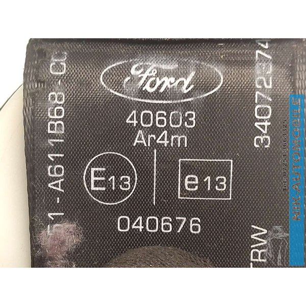 Ford Focus 2.0 TDCI Turnier MK2 MKII FACELIFT Sicherheitsgurte 51-A611B68-CO (15379)