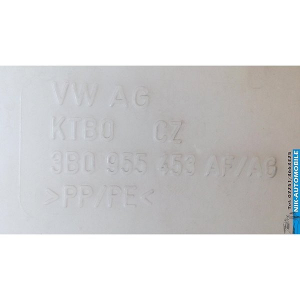 VW Passat B5 GP 1.6 Wischwasserbehälter 3B0955453 AF/AG (10734)