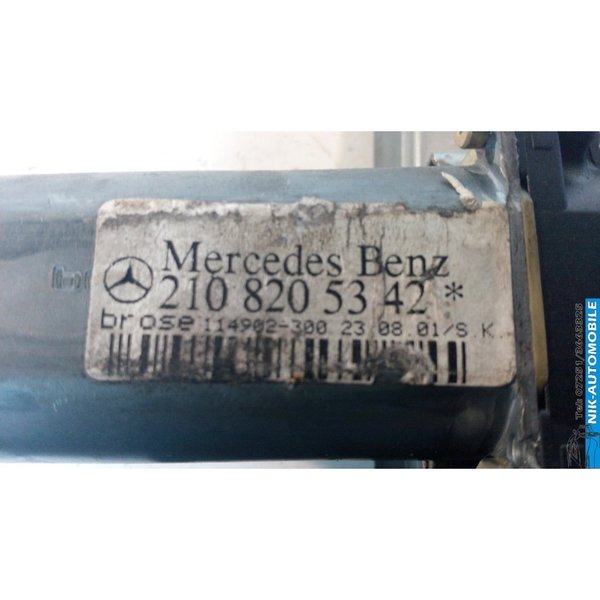 Mercedes-Benz E 200 CDI Fensterhebermotor Hinten Links 2108205342 (3178)