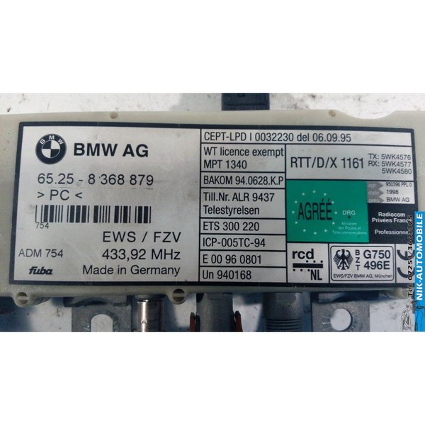 BMW 530 D Antennenverstärker 65258368879 (4473)
