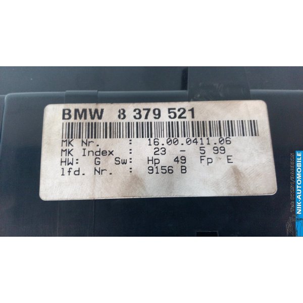 BMW 320 I Touring Klimabedienteile (6491)