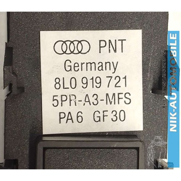 Audi A3 1.9 TDI Bedienteile Navigation (14809)