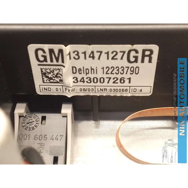 Opel Signum 0NP48 Innenbeleuchtung GM13147127 GM 13147127