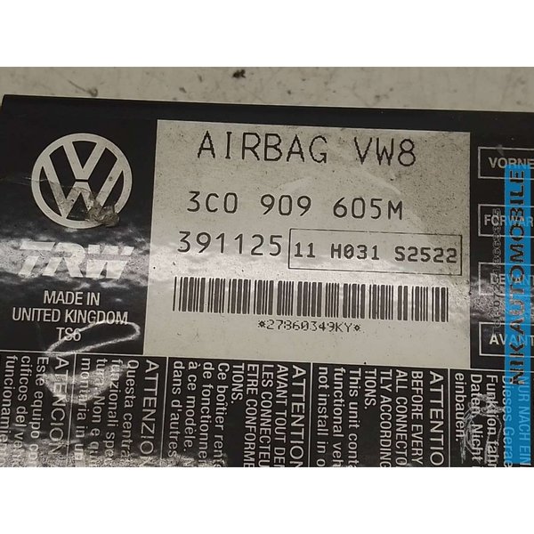 VW Passat B6 2.0 TDI Airbag Steuergerät (16377)