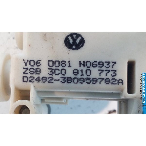 VW Passat B6 2.0 TDI Variant Stellelement Tankdeckel (5562)