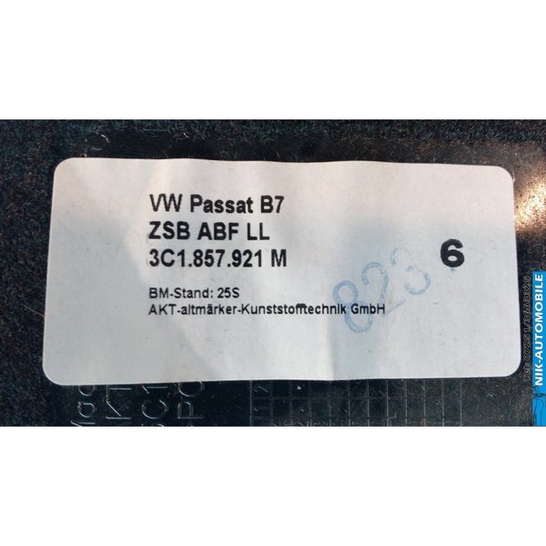 VW Passat 2.0 TDI Variant 4-Motion Handschuhfach klein links (10626)