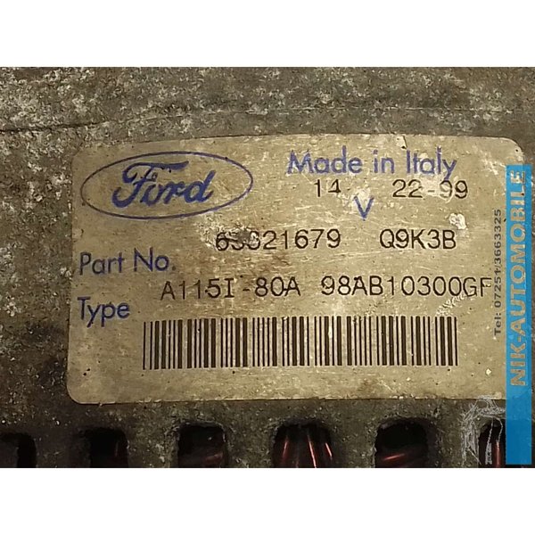 Ford Focus 1.6 FLH Lichtmaschine Generator (16691)